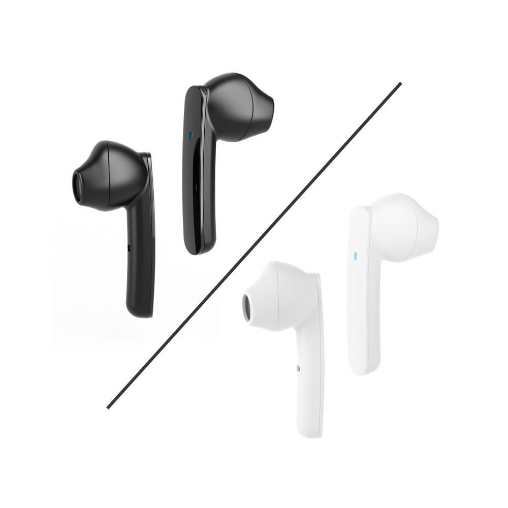 AKAI K1 BUDS - AURICOLARI BLUETOOTH WIRELESS ULTRA SLIM - 2COLORI ASSORTITI - WHITE E BLACK