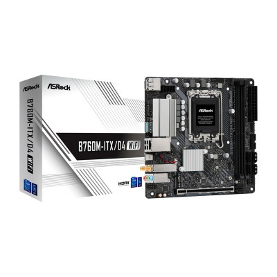 ASROCK B760M-ITX/D4 WIFI - MAINBOARD MICRO ATX - DDR4 - SOCKET 1700