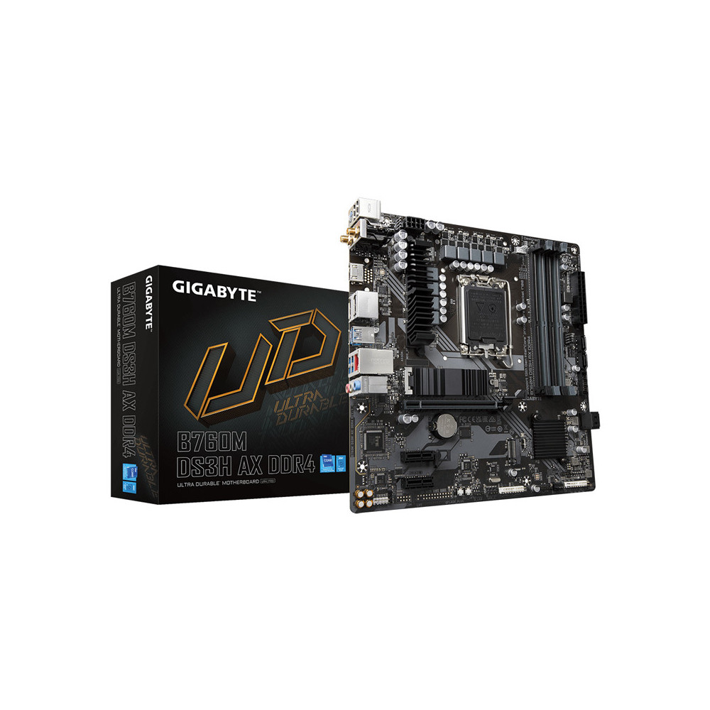 GIGABYTE GA-B760M DS3H AX DDR4 - MAINBOARD MICRO ATX - DDR4 - SOCKET 1700