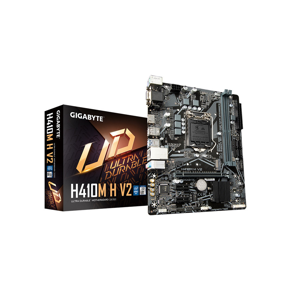 GIGABYTE H410M-H V2 - MAINBOARD MICRO ATX - DDR4 - SOCKET 1200 - HDMI + VGA