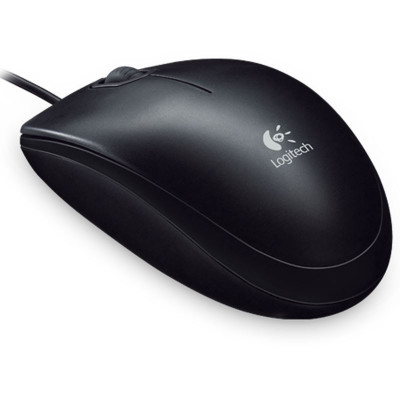 MOUSE LOGITECH B100 USB BLACK 910-003357