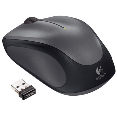 MOUSE LOGITECH M235 910-002201 SILVER - BLACK WIRELESS