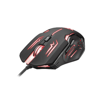 TRUST GXT 108 RAVA (22090) - GAMING MOUSE - 2.000 DPI - 6 PULSANTI - LED