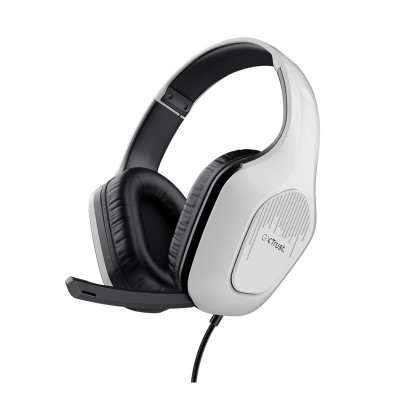 TRUST GXT 415PS ZIROX (24993) - CUFFIE GAMING OVER-EAR PER PS5 E MULTIPIATTAFORMA - WHITE