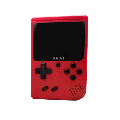 AKAI GAME PLAYER (5 COLORI ASSORTITI) - VIDEOGIOCHI PORTATILE RICARICABILE - 400 GIOCHI PREINSTALLATI - COLLEGABILE AL TV