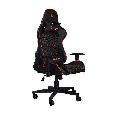 NOUA KUI K7 - SEDIA GAMING BLACK/RED - BRACCCIOLI 2D - SCHIENALE RECLINABILE