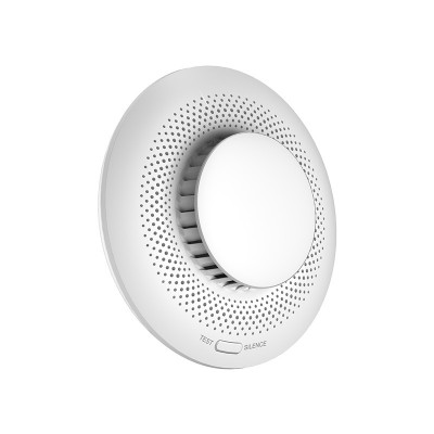 EZVIZ T4C -SENSORE FUMO WIRELESS (DA ABBINARE ALLA CENTRALINA A3) - SIRENA 85dB - FINO A 3 ANNI DI AUTONOMIA - BATTERIE SOSTITUI